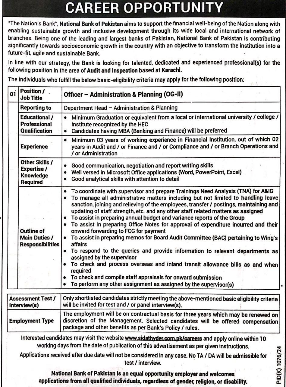Officer-Administration 